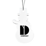Snowman Acrylic Ornament Imprinted with Logo (Q478422)