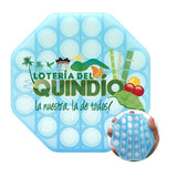Luminous Octagon Push Pop Bubble Imprinted with Logo (Q484211)