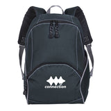 Atchison Recycled PET On The Move Backpack Imprinted with Logo (Q485422)