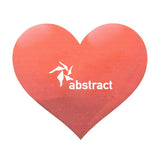 60 Point Heart Coaster Imprinted with Logo (Q488422)