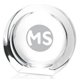 High Tech Lead Crystal Awards (Medium) Imprinted with Logo (Q489311)