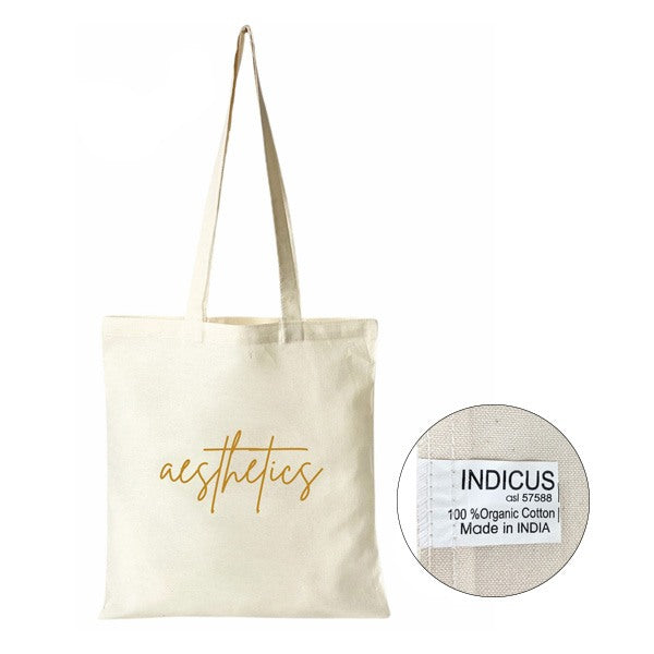 Natural cotton tote bags sales