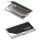 Stainless Steel Business Card Case Imprinted with Logo (Q494311)