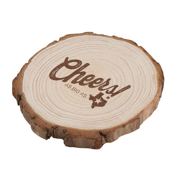Natural Wooden Coaster (Q496622)
