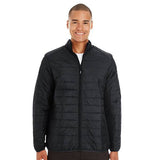 Core 365® Men's Prevail Packable Puffer Jacket Imprinted with Logo (Q498622)