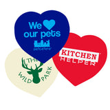 Jumbo Heart Shaped Jar Openers Imprinted with Logo (Q501511)