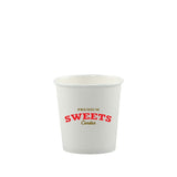 4 Oz. White Digital Paper Cups Imprinted with Logo (Q502211)