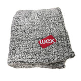 50 x 60 Frosted Sherpa Blanket Imprinted with Logo (Q506211)