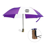 The 42 Inch 2 Fold Auto Open Folding Umbrella Imprinted with Logo (Q507422)