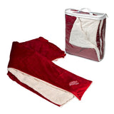 Micro Mink Sherpa Blanket Imprinted with Logo (Q511322)