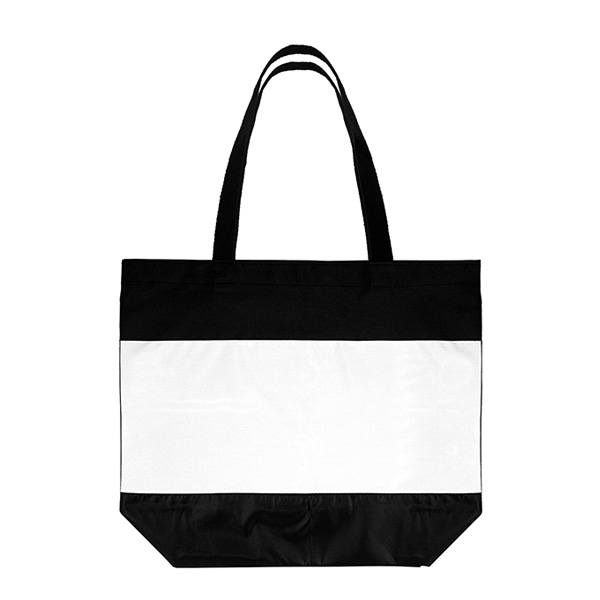 Arlington 300D Two-Tone Dye Sublimation Tote Bag (Q514622)