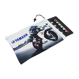 Full Color Microfiber Drawstring Tablet Bags Imprinted with Logo (Q514911)