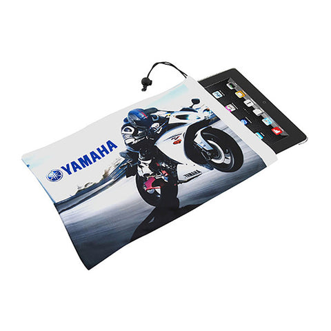 Full Color Microfiber Drawstring Tablet Bags (Q514911)
