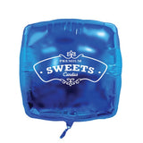 Square Foil Balloons (22 Inch) Imprinted with Logo (Q516411)
