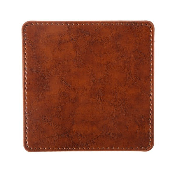 Watson Square PU Leather Coaster - Single (Q519422)
