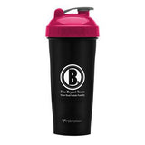 28 Oz. Classic Shaker Bottle - Pink Lid Imprinted with Logo (Q519522)