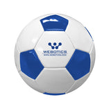 Full-Size Synthetic Leather Soccer Ball Colors Imprinted with Logo (Q520211)