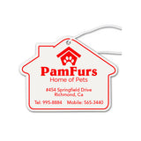 House Shaped Air Fresheners Imprinted with Logo (Q520411)