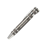 8 Bit Metal Screwdriver Tool Kit with Metal Clip Imprinted with Logo (Q524711)