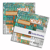 Fantastic Cities (A Coloring Book of Amazing Places Real and Imagined) Imprinted with Logo (Q531311)