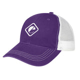 Contrast Stitch Mesh Back Caps Imprinted with Logo (Q533711)