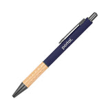 Gosford Gunmetal Click-Action Ballpoint Pen Imprinted with Logo (Q534622)