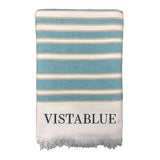 36 x 70 18 Lbs. Copa Cabana Stripe Beach Towel Imprinted with Logo (Q536211)