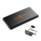 SCX Design® ECO Solar Power Bank 8000 mAh Imprinted with Logo (Q536622)