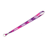 .50 Inch Satin Finish Full Color Lanyard  Imprinted with Logo (Q538722)