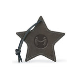 Leather Stella Star Ornaments Imprinted with Logo (Q545711)