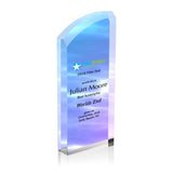 Acrylic Stonehenge Full Color Award Imprinted with Logo (Q546611)