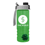 24 Oz Tritan Salute Shaker Bottle - Quick Snap Lid Imprinted with Logo (Q548111)