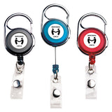 Carabiner Clip Badge Holders Imprinted with Logo (Q548311)