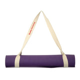 Lotus Cotton Yoga Mat Straps Imprinted with Logo (Q551811)