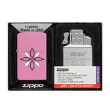 Matte Zippo® Lighter & Rechargeable Lighter Insert Imprinted with Logo (Q557211)