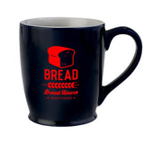 Stylish Café Mug (16 oz.) Imprinted with Logo (Q557311)