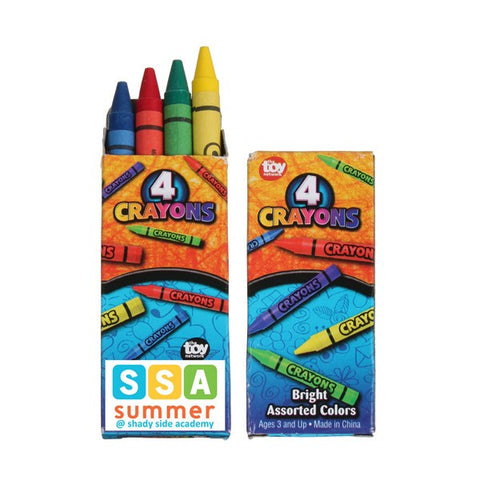 4 Pack Crayons - Full Color (Q557911)