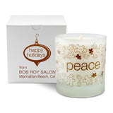 Peace Holiday Candle Imprinted with Logo (Q561211)