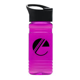 20 Oz. UpCycle RPET Bottle - Pop Up Sip Lid FC Imprinted with Logo (Q562722)