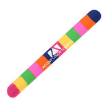 Silicone Slap Bracelets Imprinted with Logo (Q567911)