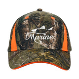 Camo Caps With Blaze Inserts Imprinted with Logo (Q573711)
