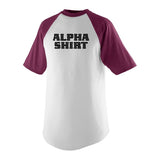 Augusta Youth 4.8oz Short Sleeve Baseball Jersey Imprinted with Logo (Q578911)