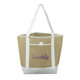 Travel Boat Tote Bag Imprinted with Logo (Q583611)