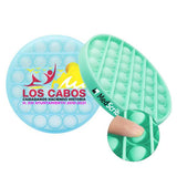 Luminous Round Push Pop Bubble Imprinted with Logo (Q584211)