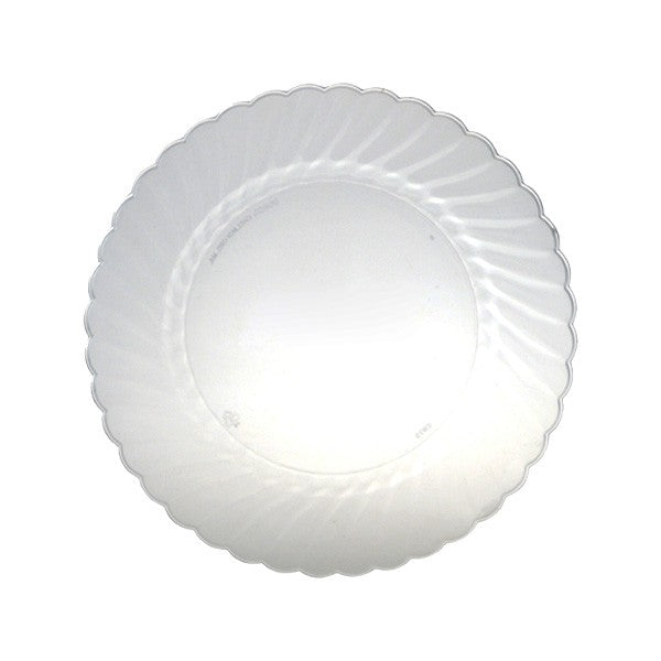 7.5 Inch Classicware® Clear Plastic Plates (Q586011)