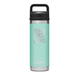 Laser Engraved YETI 18 oz Rambler Bottle Imprinted with Logo (Q587011)