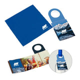 Opper Topper™ Bottle Necker - 1-Color Cloth Imprinted with Logo (Q587722)