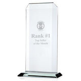 Starfire Echo Glass Awards (Large) Imprinted with Logo (Q589311)