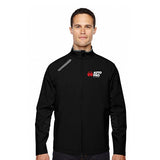 Ash City - North End Sport Red Men's Three-Layer Light Bonded Soft Shell Jacket Imprinted with Logo (Q591465)