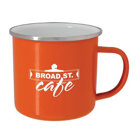 16 Oz. Enamel Campfire Mugs (Q592911)